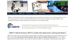 Desktop Screenshot of cbriteinc.com